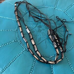 Isabel Marant Black and Silver Belt